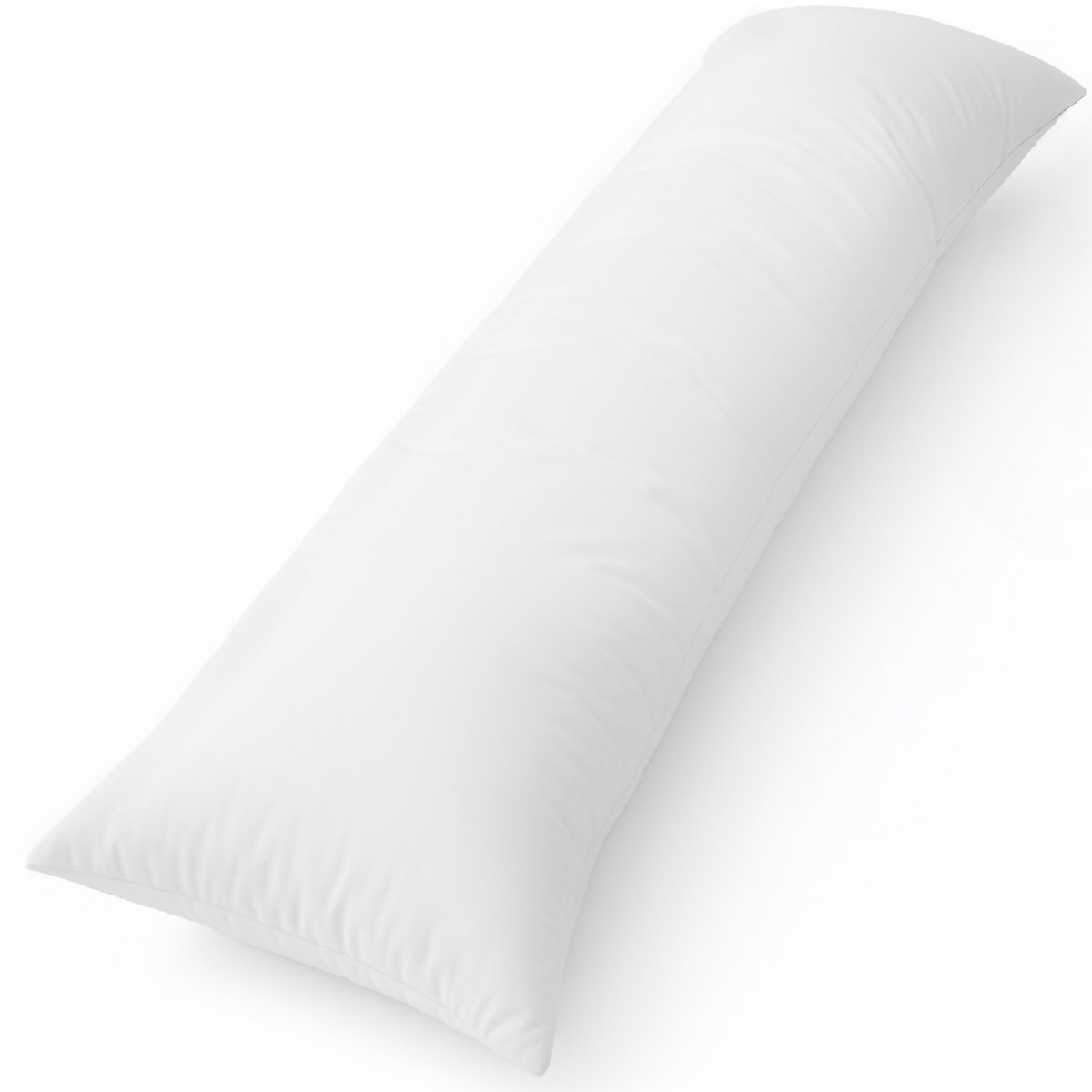 Omgoods - Bodykussen 40x145 cm voor Zijslapers en Zwangeren Wit