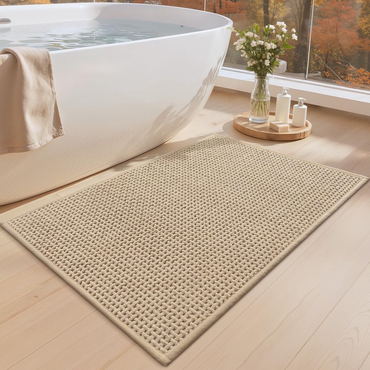 Omgoods - Ultra Zachte Badmat met Antislip en Wasbaar