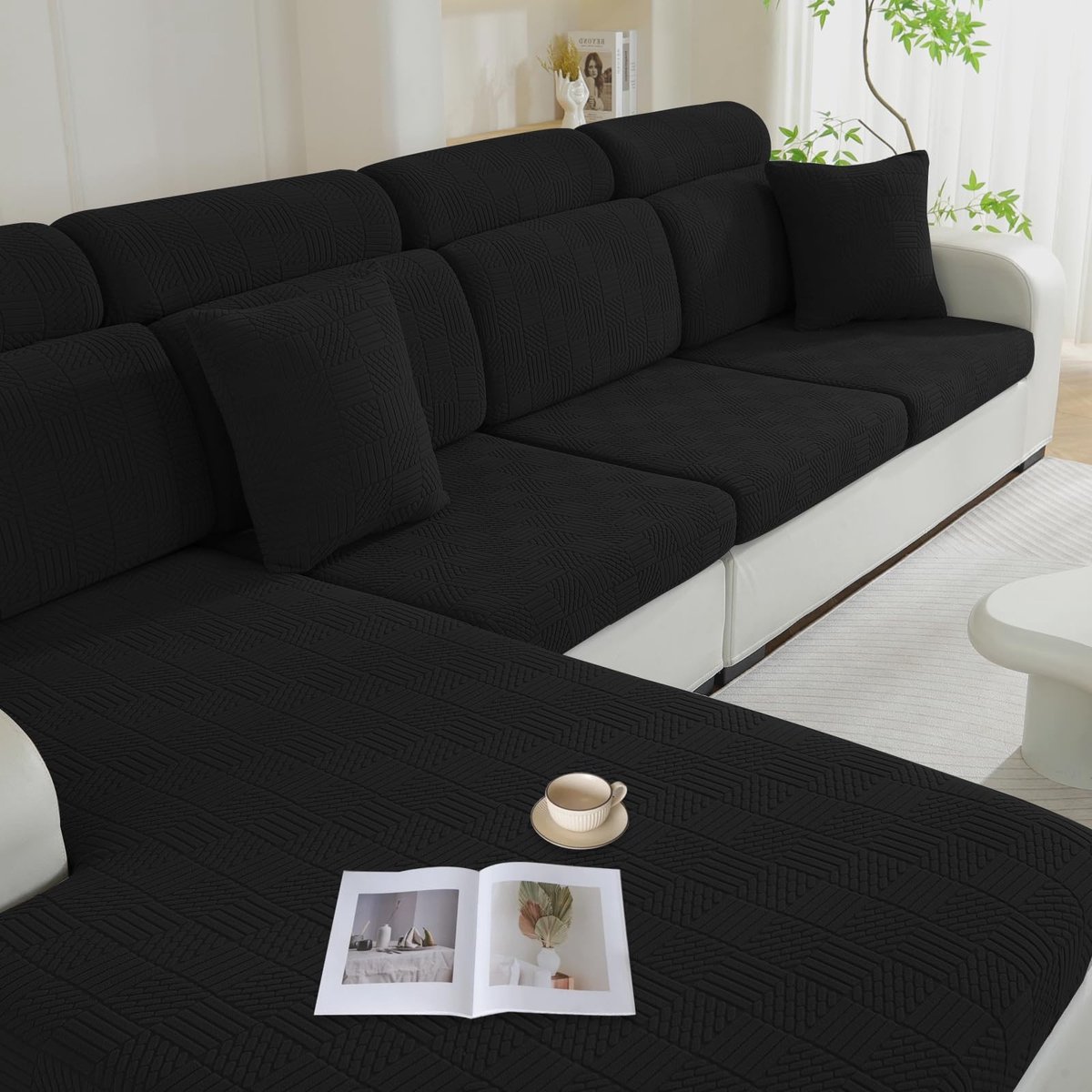 Omgoods - Universele Elastische Sofa Kussenhoezen voor Bescherming