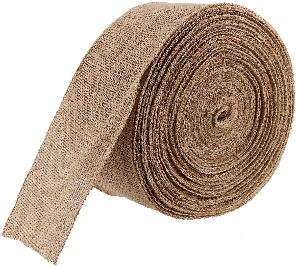 Omgoods - Jute Hessian Roll 13cm x 25m - Natuurlijk Jute Tafelrol voor Creatief Decoreren
