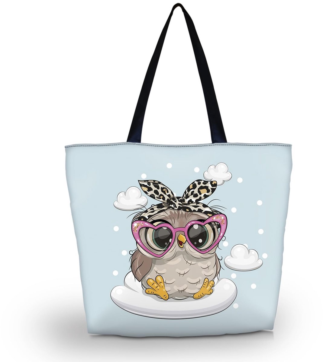Omgoods - Vouwbare Stoffen Tas met Dierenprint