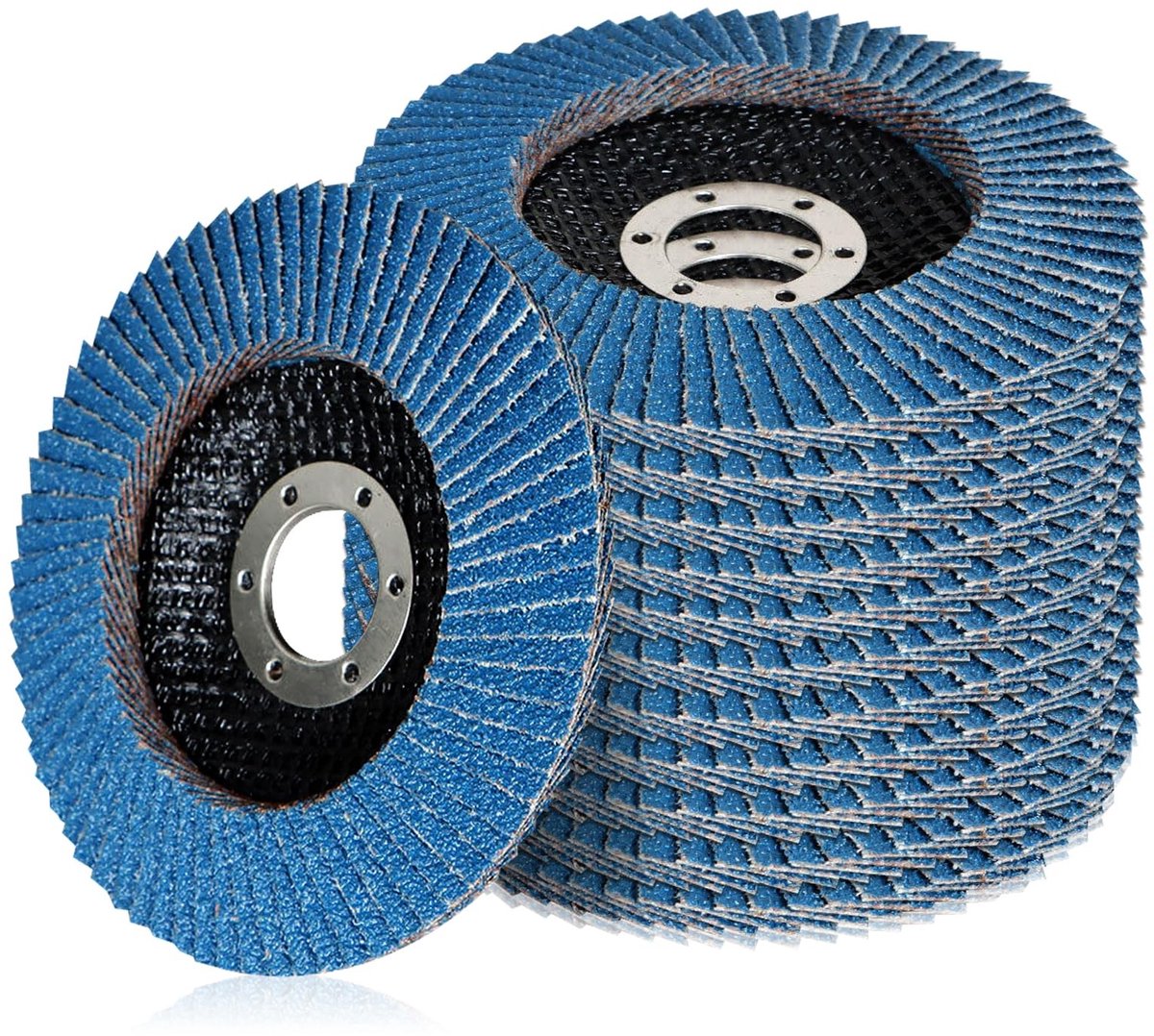 Omgoods - Set van 12 Schuurdiscs voor Hoekslijper, Ø 125 mm