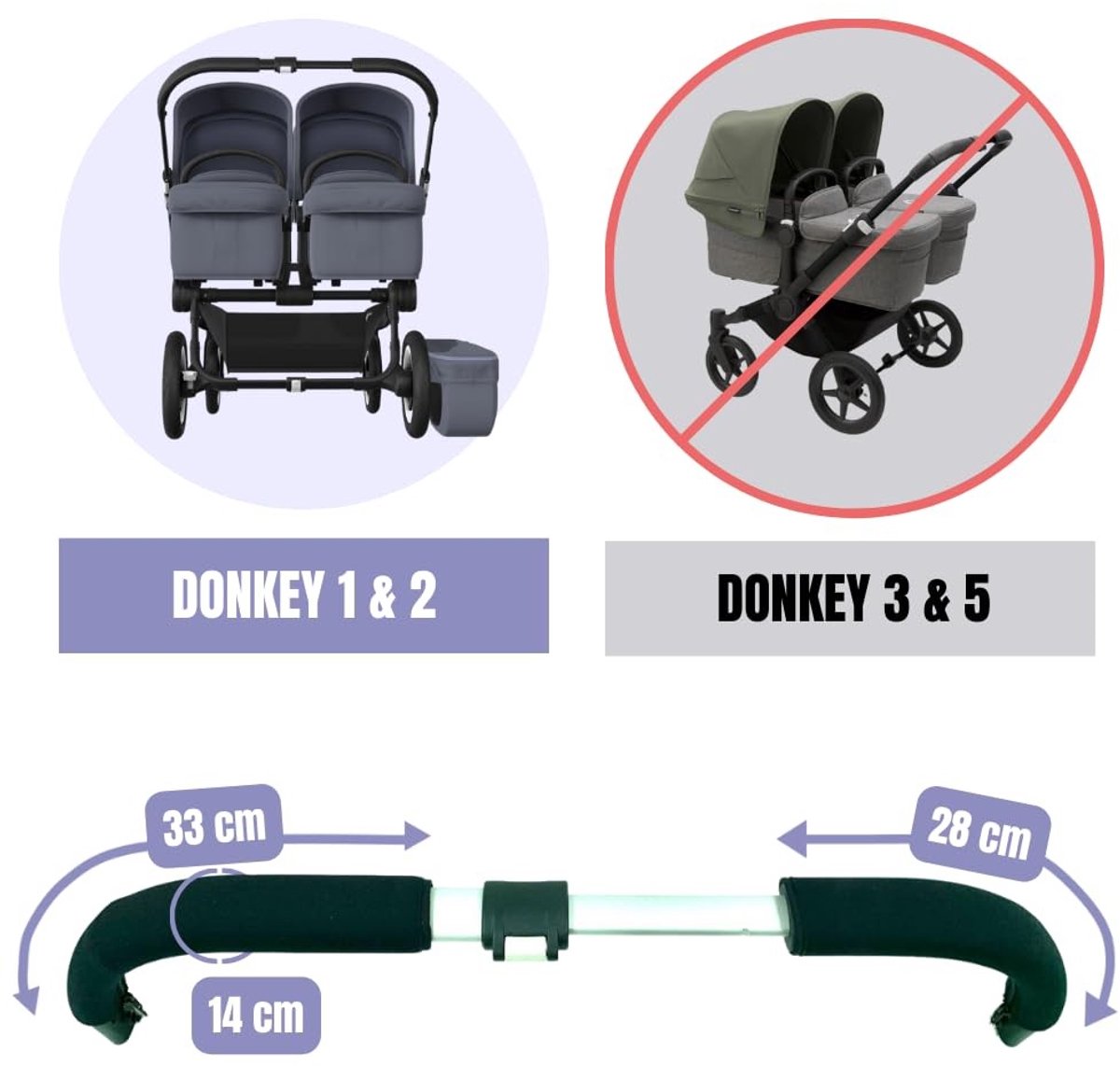 Omgoods - Neopreen Beschermhoezen voor Bugaboo Donkey thumbnail 5