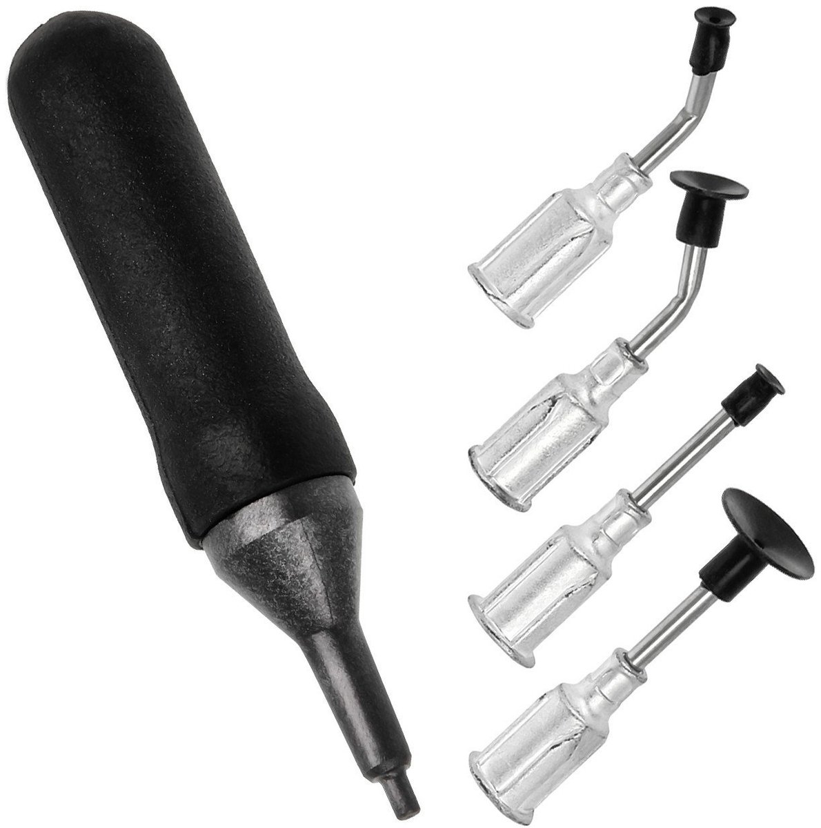 Omgoods - Antistatische Vacuum Pipette Set met 4 Zuigkoppen - Precisie Grijptang voor Onderdelen