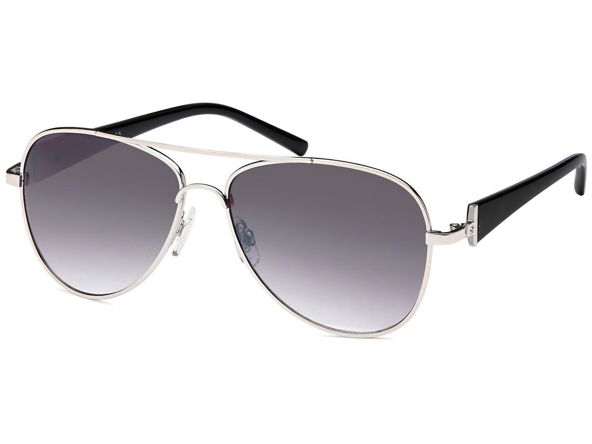 Omgoods - Dames Zonnebril met Gelaagde Glazen en Glitter