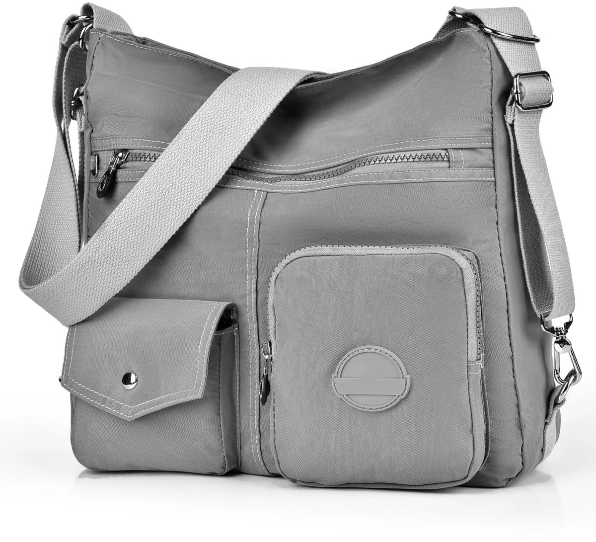 Omgoods - Multifunctionele Hobo Handtas met RFID-Bescherming en Waterdicht Nylon