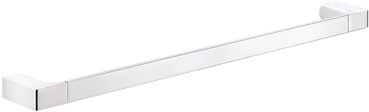 Omgoods - Handdoekhouder Kuala Lumpur Chroom 60 cm - Messing & Glas