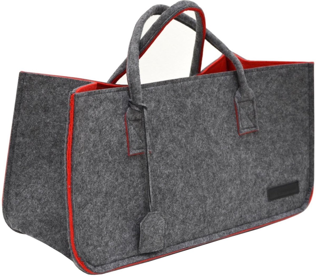 Omgoods - Vilten Winkelmand Tot 25 kg Opvouwbaar