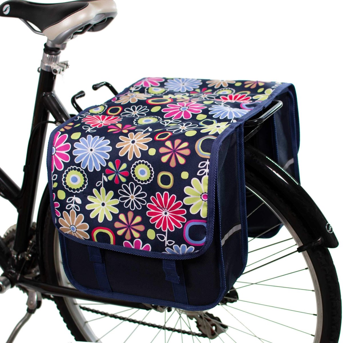 Omgoods - Dubbele Fietstas 26L Waterafstotend en Stijlvol