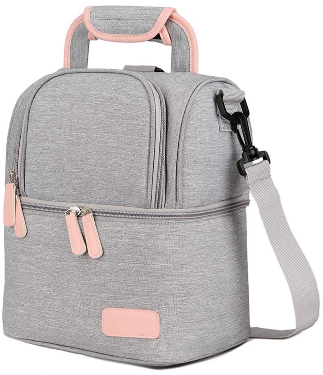 Omgoods- Koeltas Waterdicht - Draagbare Thermo-geïsoleerde Rugzak - Grote Capaciteit - Borstmelk Organizer - Premium Isolatie - Afmetingen 22x15x27 cm - Borstmelkkoeler