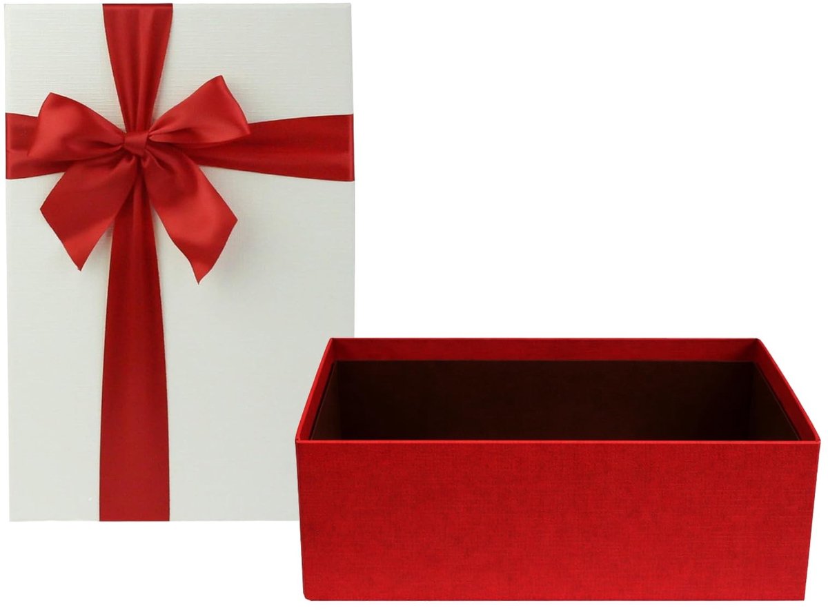 Omgoods - Luxe Kartonnen Cadeaudoos met Strik
