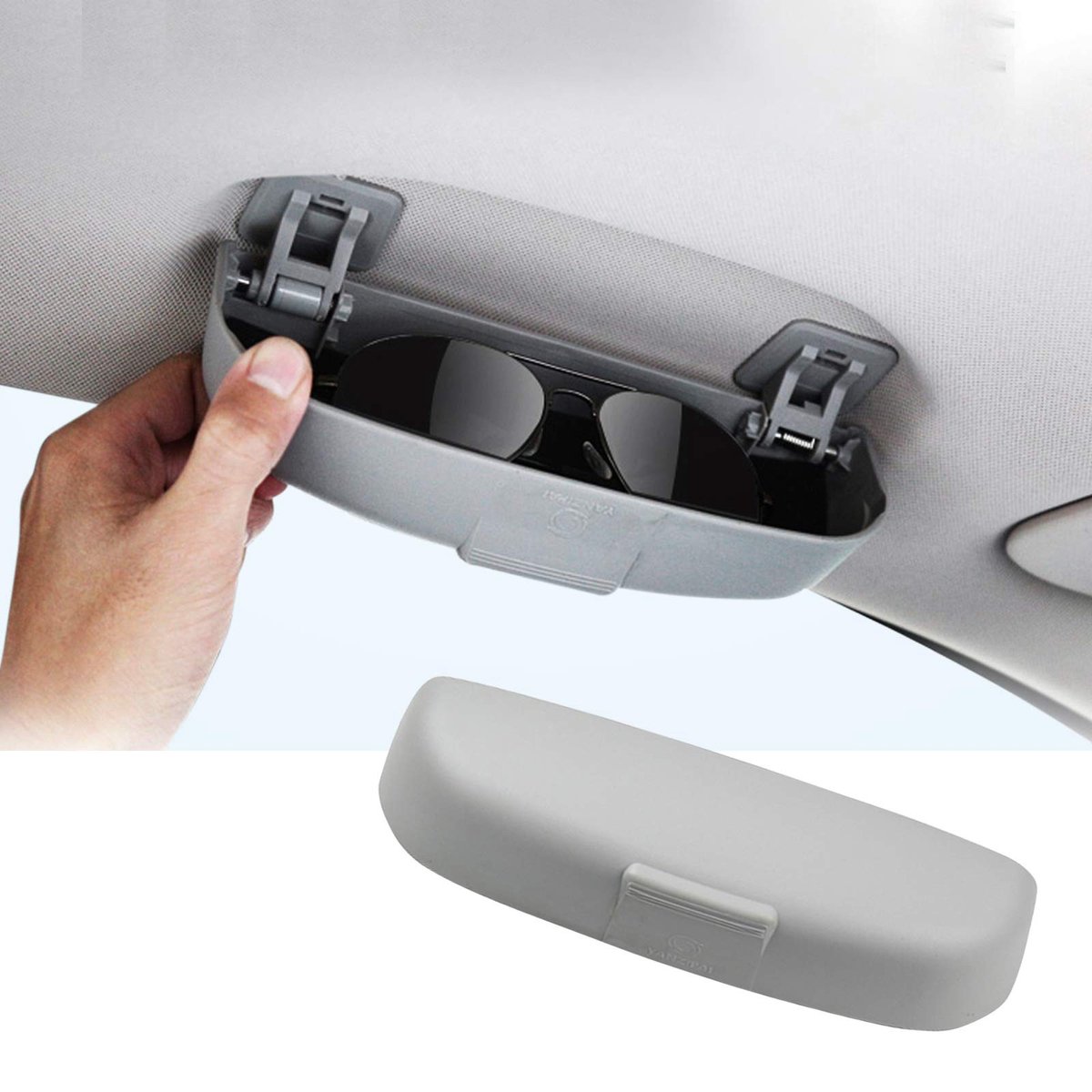 Omgoods - Auto Zonnebril Houder van ABS voor GLA X156/GLC X253