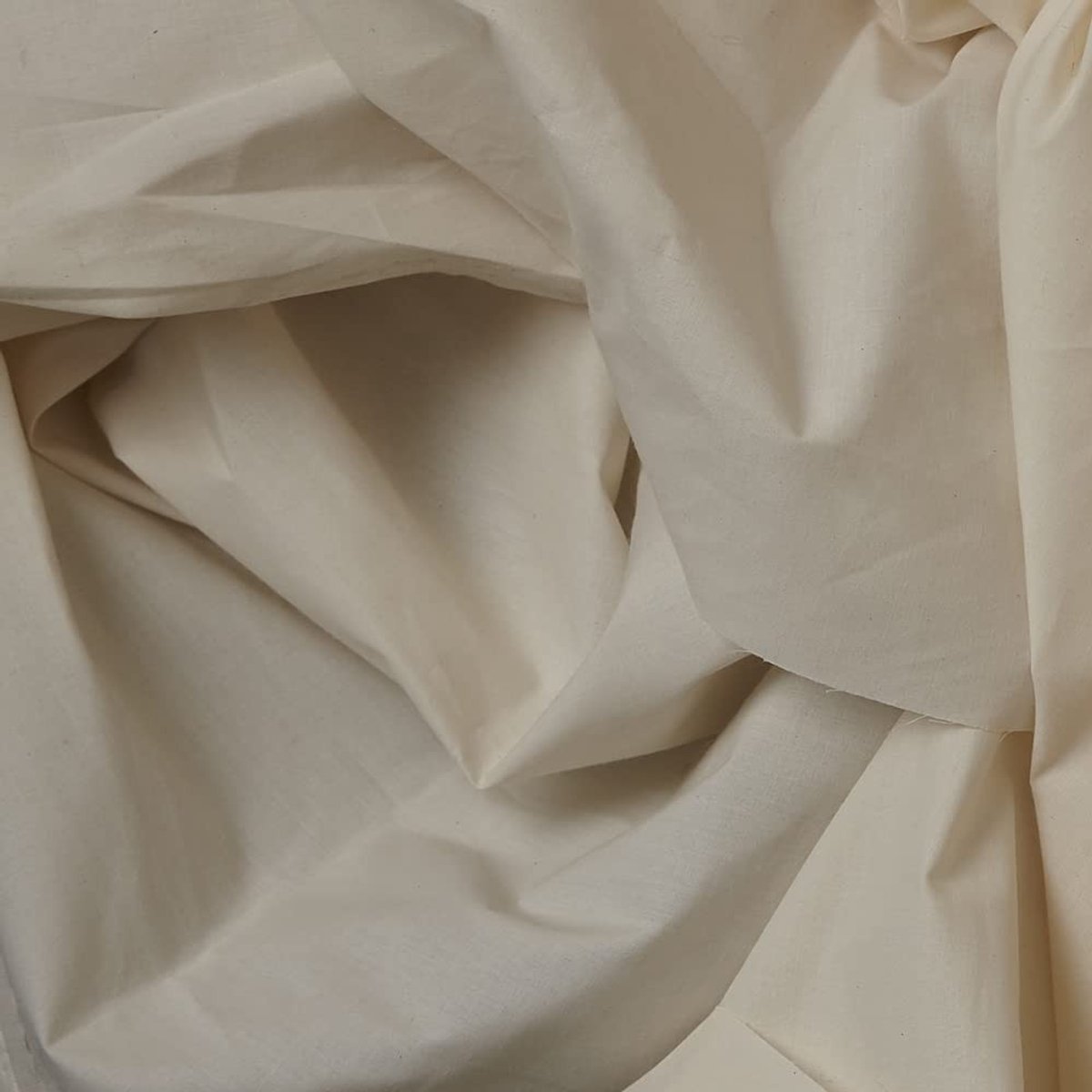 Omgoods - 300cm Lange Patroonstof van 100% Natuurlijke Katoen in Beige