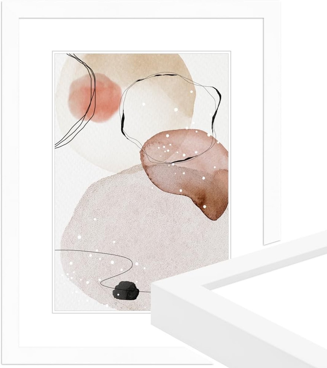 Omgoods - Moderne Houten Fotolijst 20x40 cm voor Wandmontage
