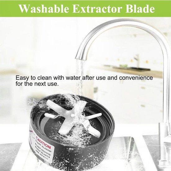 Omgoods - Vervangende Extractor Blade voor Blender Set van 2 — afbeelding 4