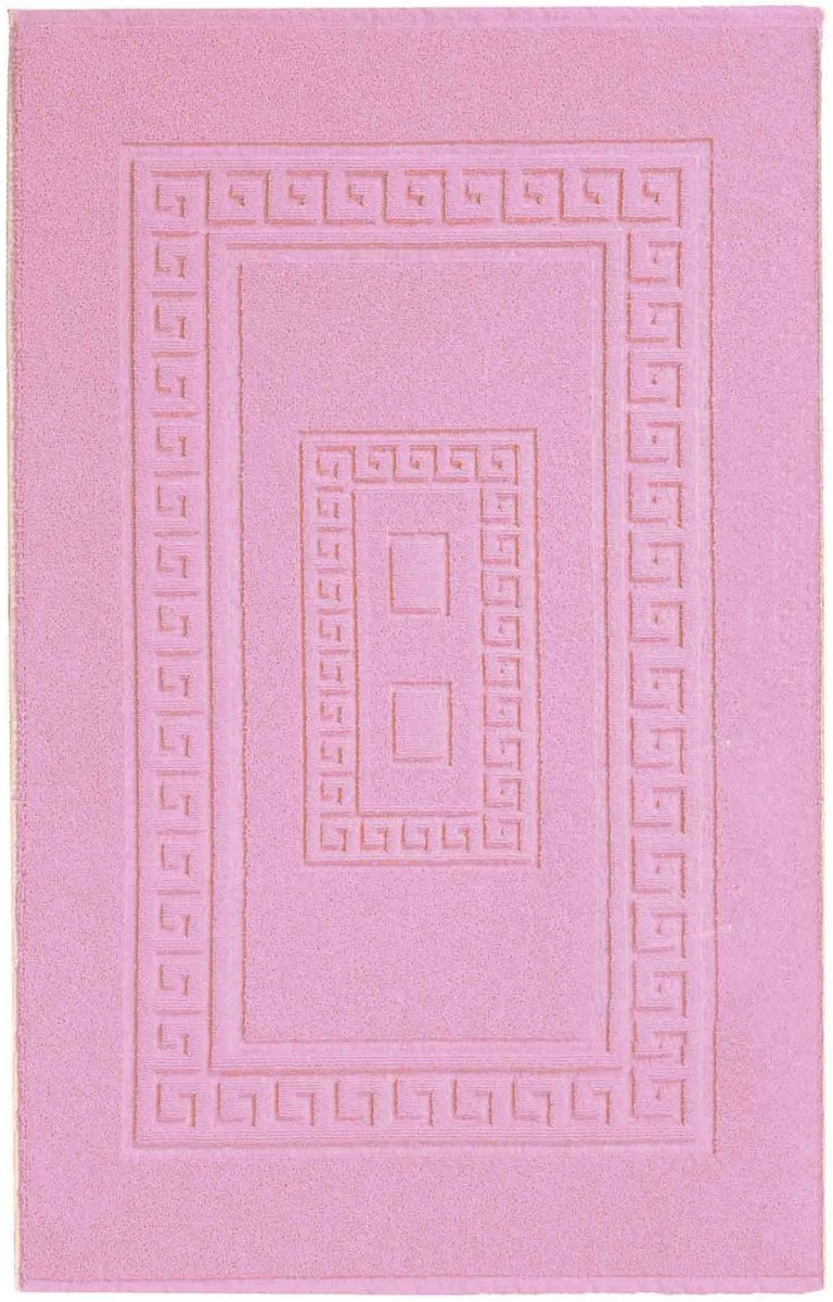Omgoods - Torino Badmat 60 x 90 cm Roze