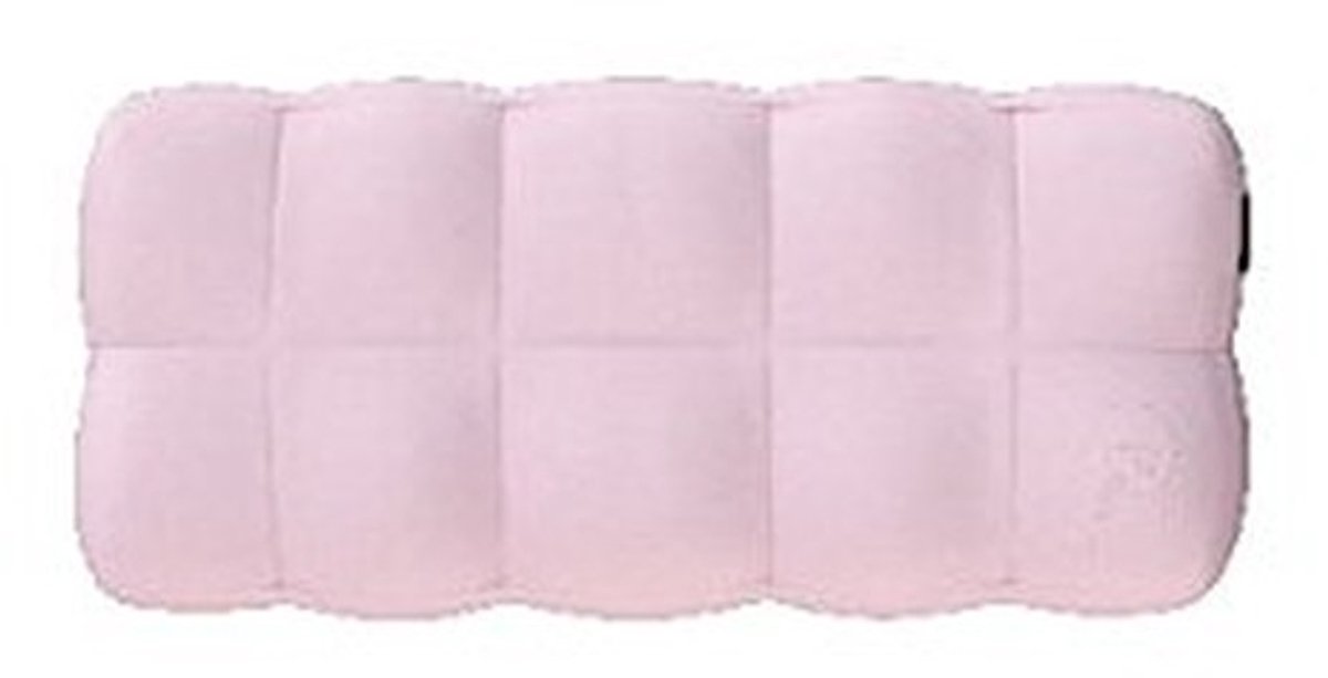 Omgoods - Luxe Opblaasbaar Kussen Modul'Air 62x32x11 cm Roze