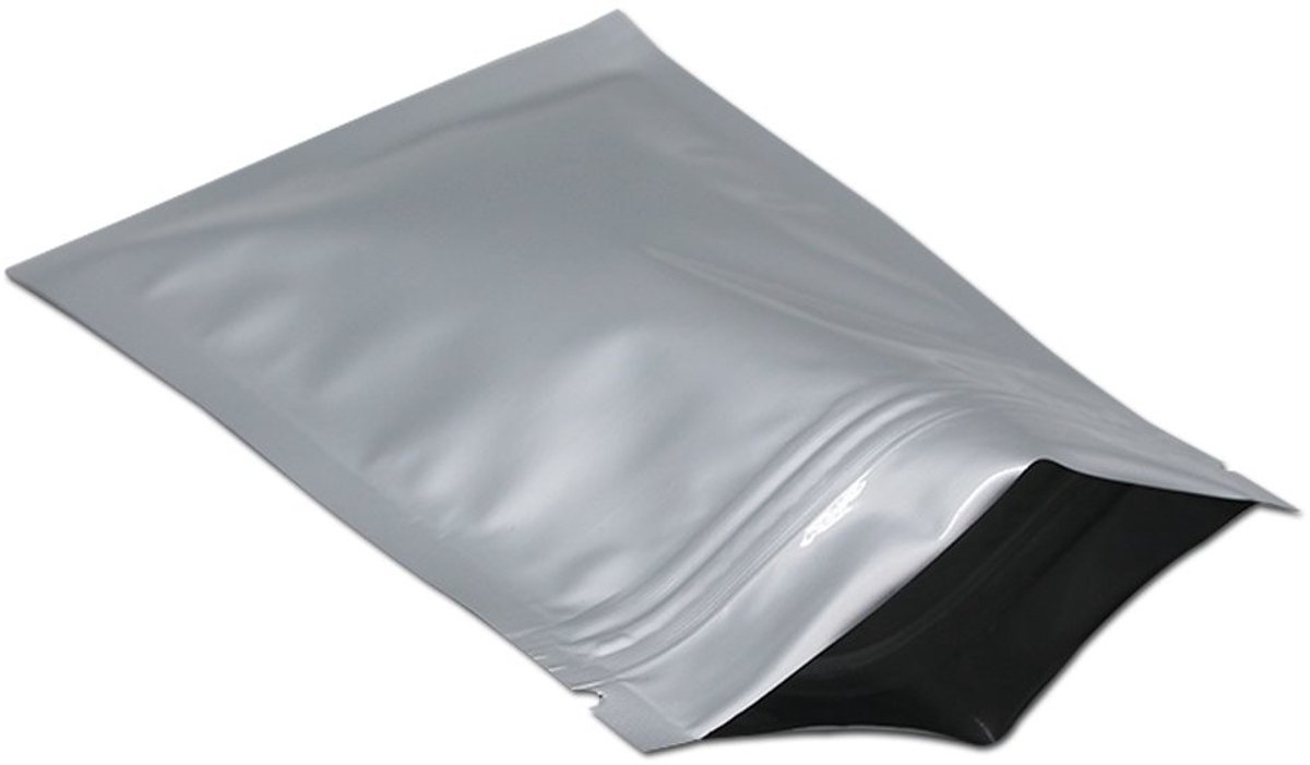 Omgoods - 100 Stuks Zipper Mylar Bags voor Voedselopslag, 4.7 x 7.8 Inch