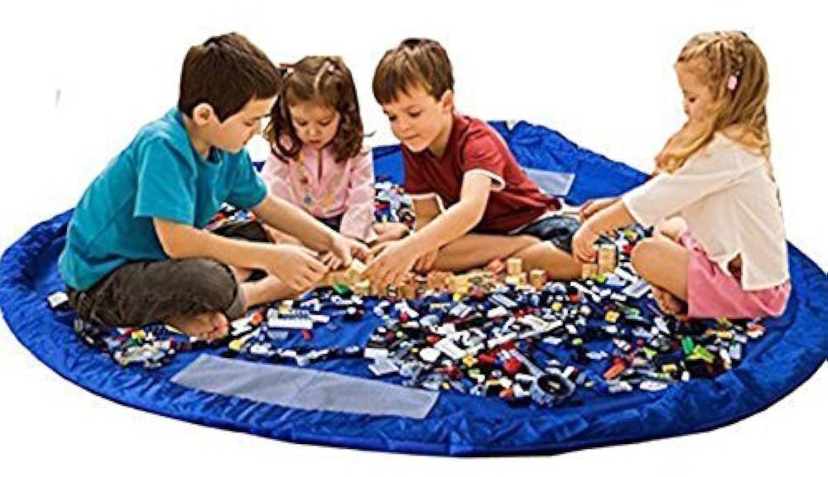 Omgoods - Speelgoedopbergtas en Speelmat voor Kinderen