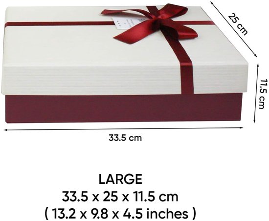Omgoods - Luxe Cadeau Doos met Decoratieve Lint en Shredded Paper — afbeelding 2