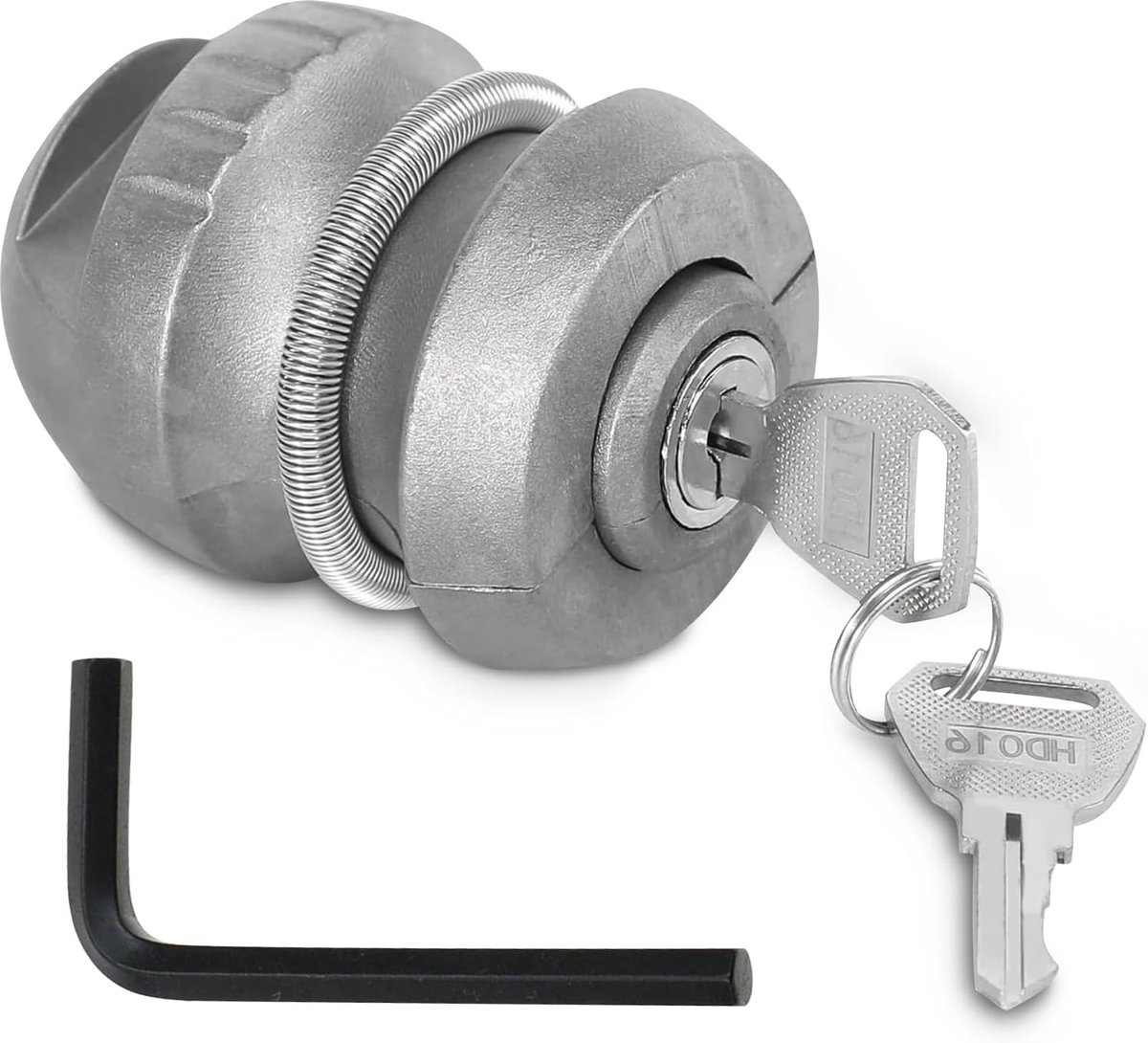Trailer Lock for Ball Clutch, Theft Protection, Tow Bar, Theft, Tow Bar, Locking, Safety Trailer, Hitchlock, Trailer - ShopVlot
