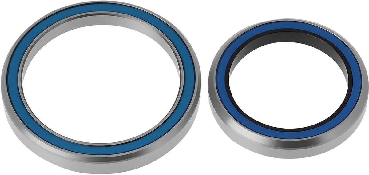 SnelShoppen - 2 Stuks Fiets Hoofdset Lagers 30.2x40x6.5mm & 40x51x6.5mm Compatibel met Trek Madone en Domane