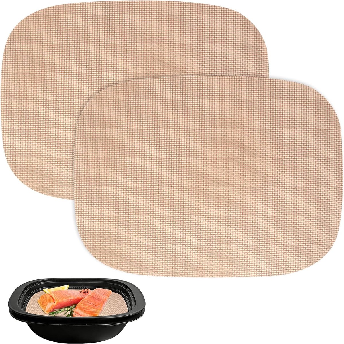 Pack of 2 Baking Film, Reusable, Perfect Fit Baking Film for TM7 Varoma, Non-Stick Coating and Heat Resistant up to - ShopVlot