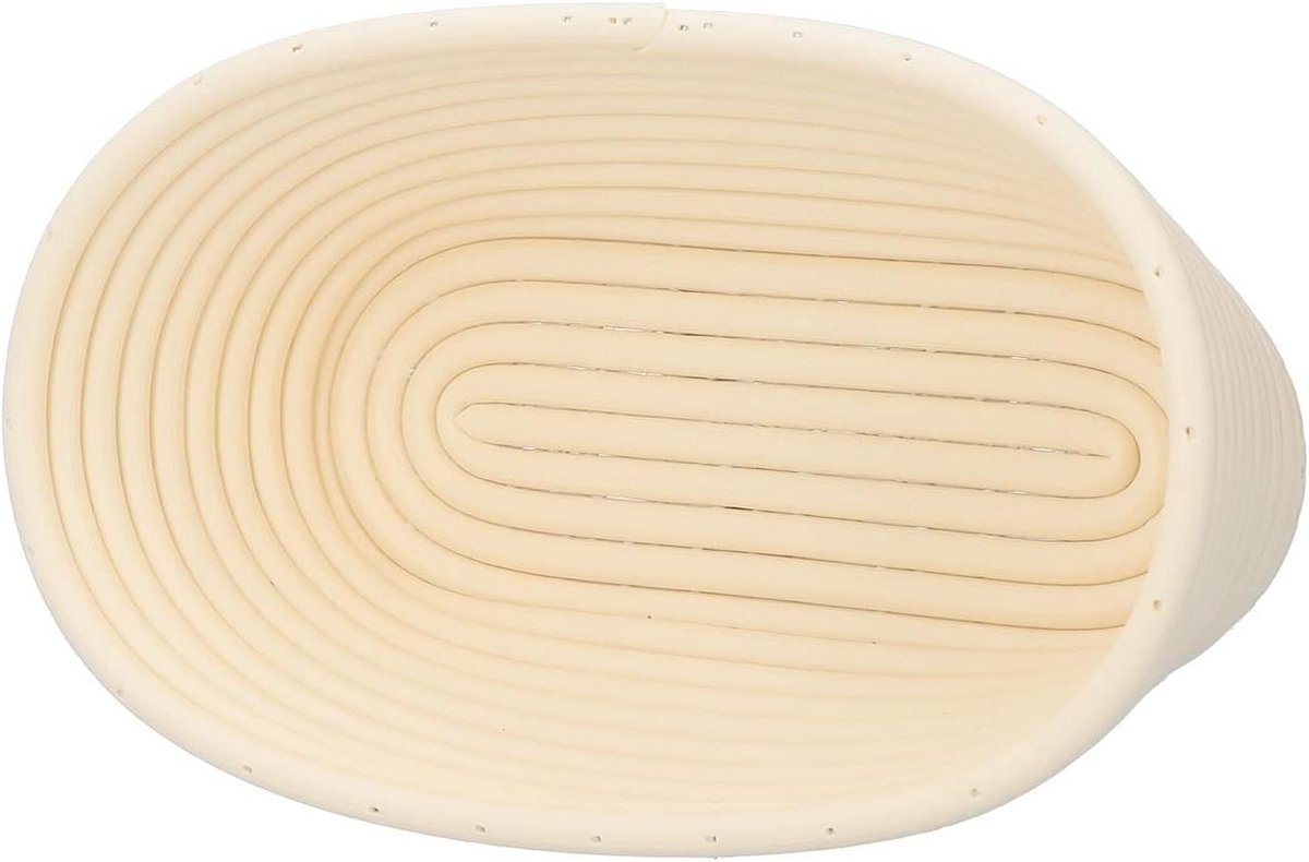 Rijsmand Brood - Broodmand Bakken - Zelf Brood Maken - Hygiënische Voorbereiding - 25 x 15 x 9 cm