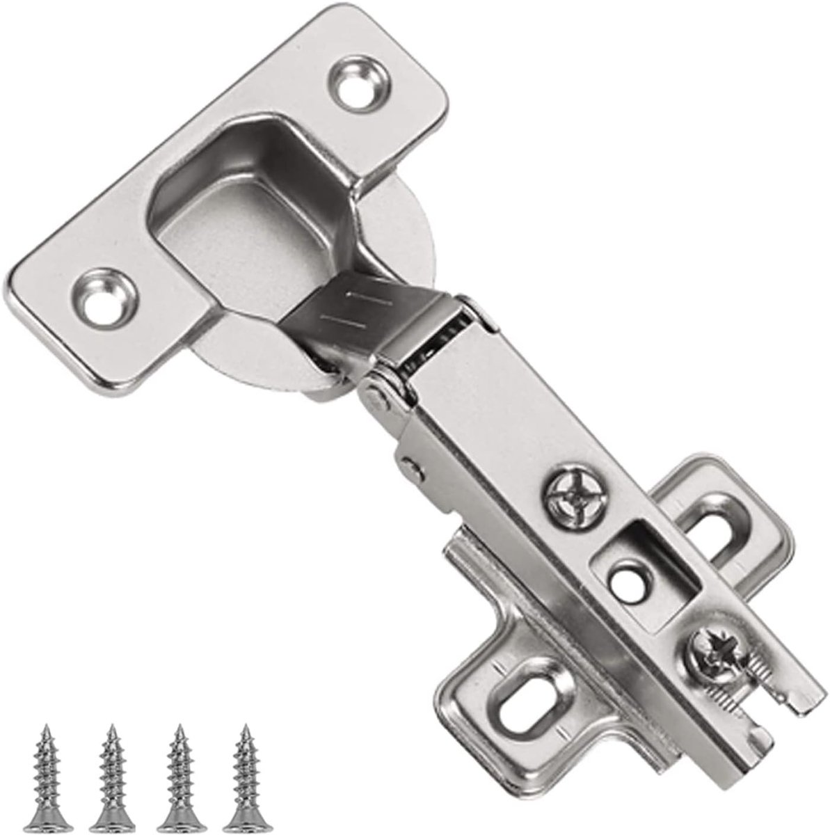 Hinges voor keukendeuren en kastdeuren, 2-delige set, φ45 mm, duurzame scharnieren voor meubels