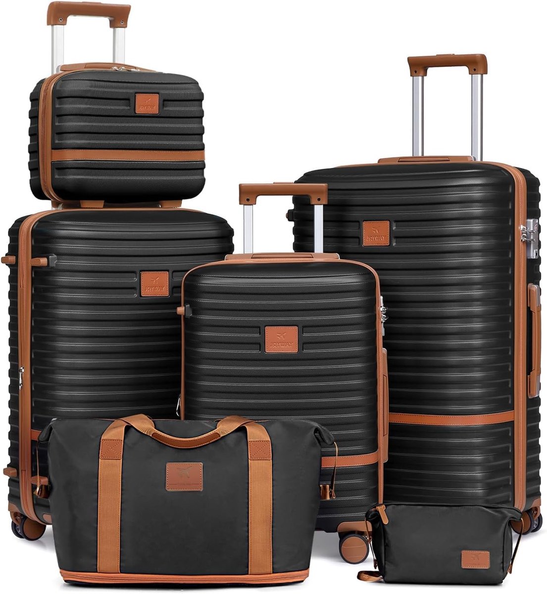 Reiskoffer set - ABS hardshell - uitbreidbaar - perfecte reisgenoot - ShopVlot