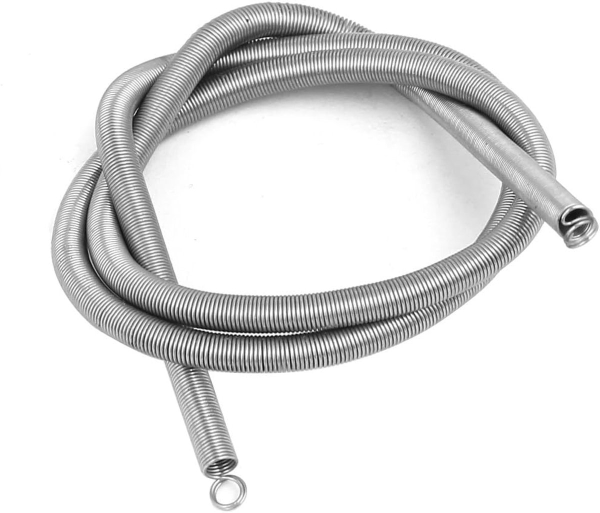 sourcing map Trekveer, spanveer, verlengveren, 0,3 mm x 3 mm x 300 mm, 304, roestvrij staal, zilverkleurig