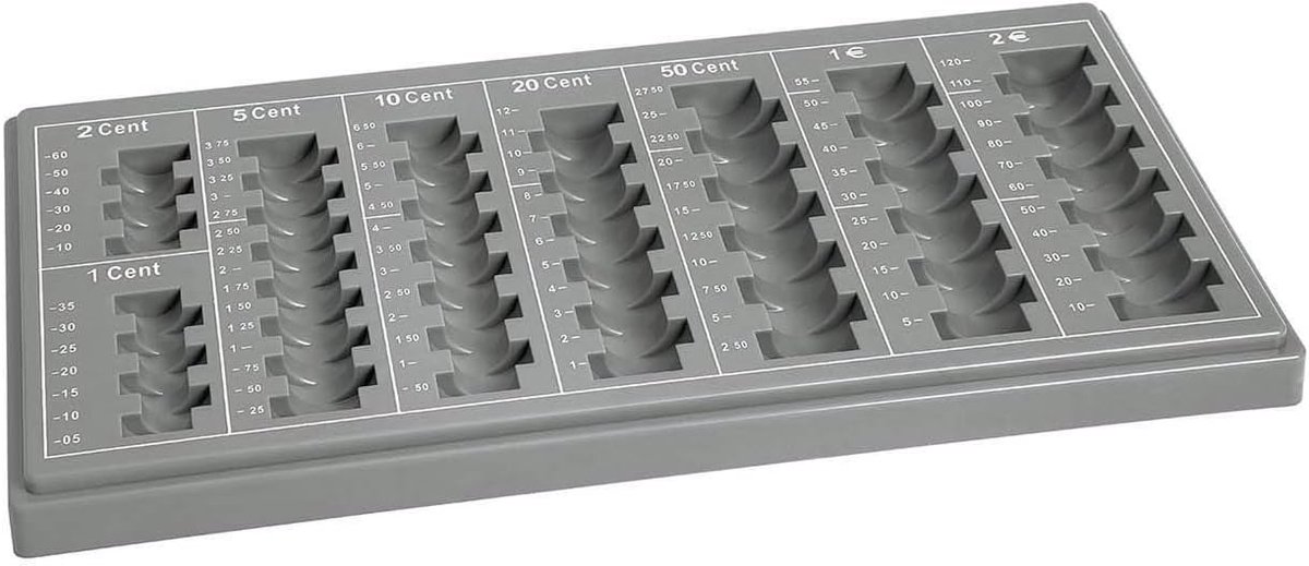 Geld telbord van polystyreen