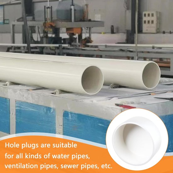 Afdekking voor afvoerbuizen Ø 125 mm van PVC, geschikt voor spoelsystemen en het voorkomen van rioolinstroom, waterdicht en duurzaam — afbeelding 3