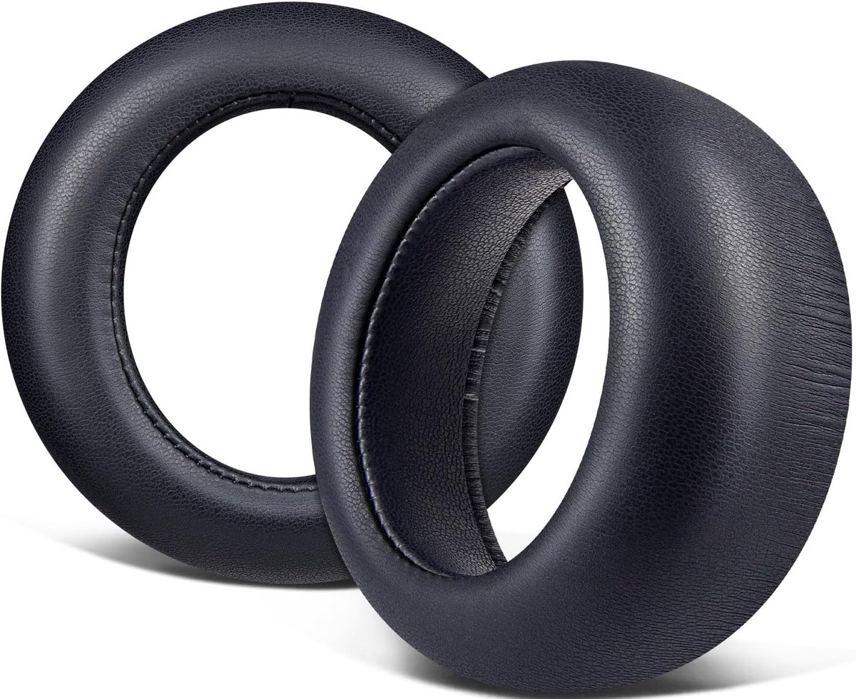 Oorkussens Vervanging voor Sony PlayStation PS5 Pulse Elite Draadloze Hoofdtelefoon, Earpads Cushions met Zacht Eiwitleer, Geluidsisolatie Schuim