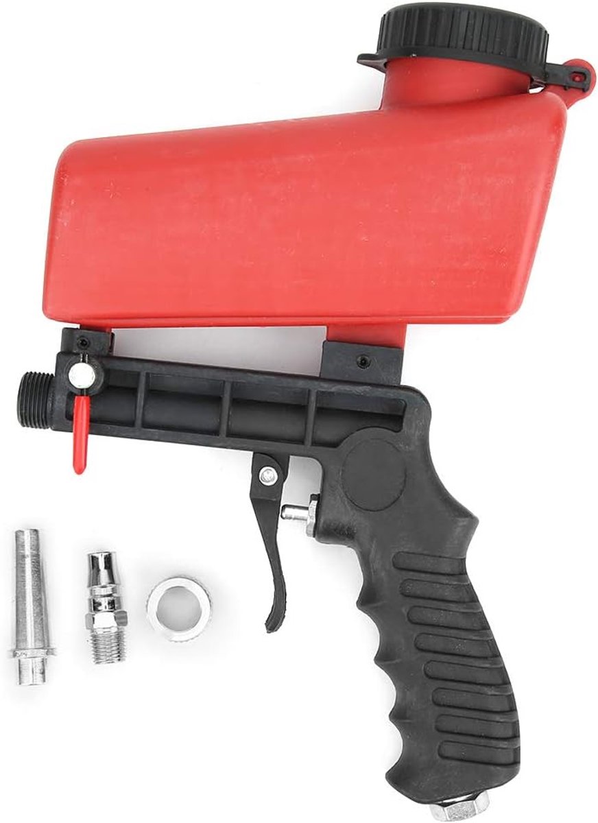 Schuren Pneumatisch Zandstralen Pistool Kleine Handheld Zand Machine Stralen Tool 90PSI voor Productie Auto Onderhoud