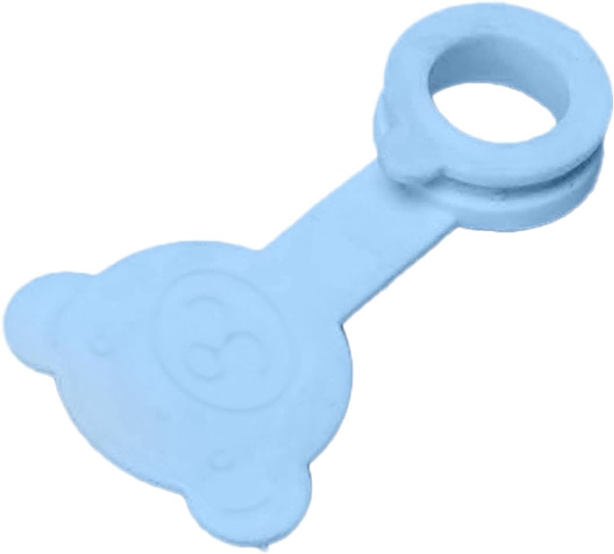 Badkuipstop, universele badkuipstop, gootsteenstop en badkuipstop, siliconen, blauw, waterdicht, voor afvoer, 3 cm, badkamer, keuken