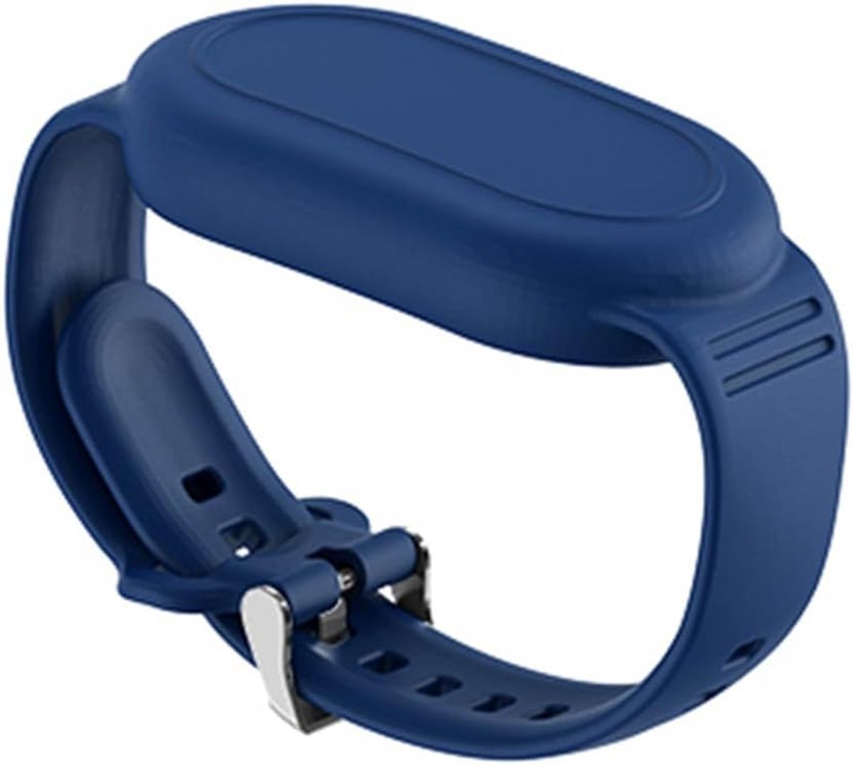 Armband voor de SmartTag 2 armband, zachte siliconen, verborgen waterdichte armbandhouder, beschermhoes, compatibel met Samsung AIYAAIYA Tag 2, voor kinderen, ouderen en kinderen, blauw