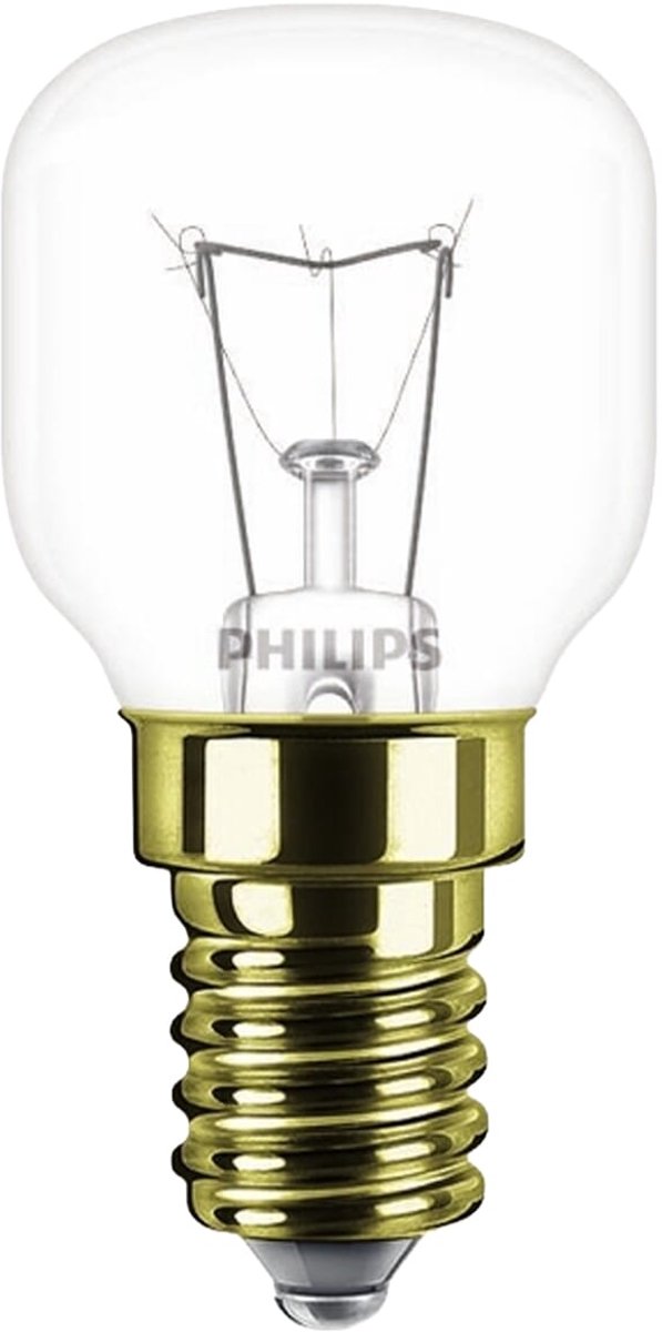 Philips LED Ovenlamp E14 - 40W 300lm 2700K - Warm Wit Licht - 300°C Hittebestendig - 1 stuk