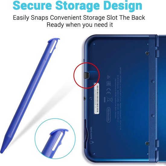 Nieuwe 3DS XL Stylus Pen, 4 in 1 Touch Styli Pen Set, Multi Kleur — afbeelding 3