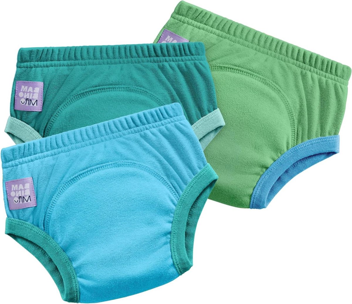 Oefenbroekjes Luierbroekje - Zindelijkheidstrainingsbroekjes Potjesbroekjes - Zindelijkheidstraining Overdag - Absorberende Katoenen Kern - 18-24 maanden - Blauw