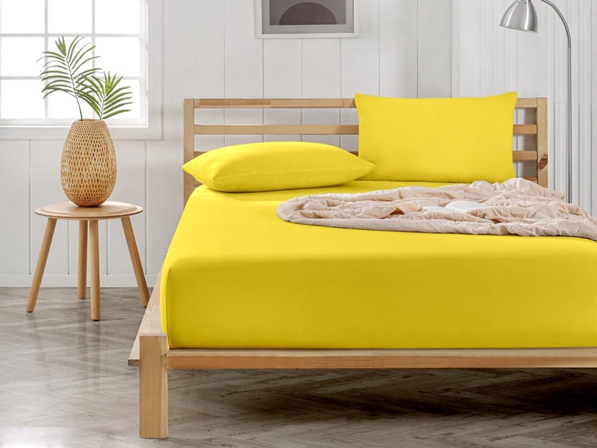 Hoeslaken 120/130 x 200/220 cm - Premium jersey - 95% katoen, strijkvrij - Geschikt voor boxspringbedden - ShopVlot