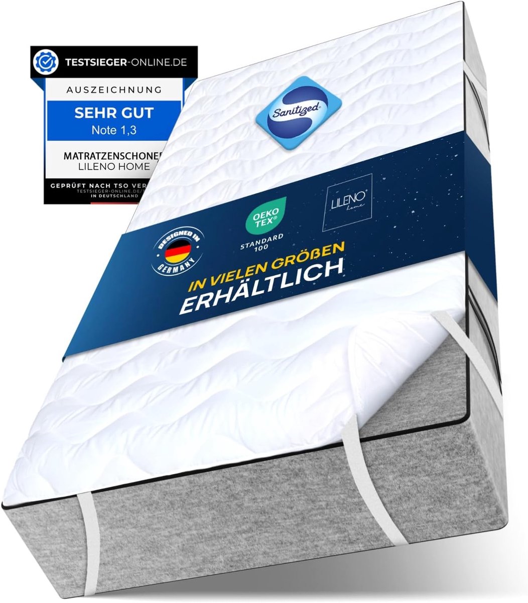 SnelShoppen - Matrassenbeschermer 120x200 cm - Ademend en Wasbaar - Extra Zachte Matrassenbeschermer als Matrasbedekking voor Topper en Boxspringbed
