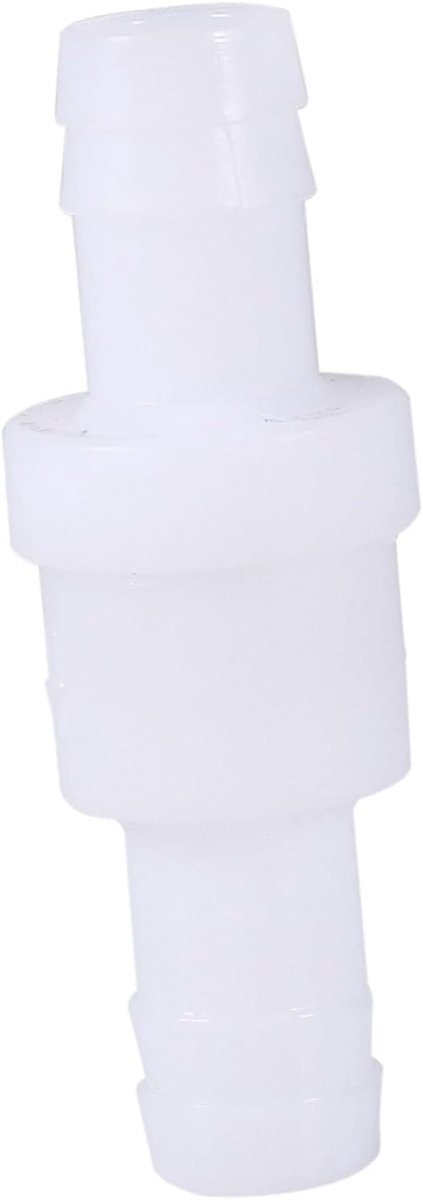 Geïntegreerde terugslagklep van kunststof, 12 mm, terugslagklep voor water, brandstof, vloeistof, lucht