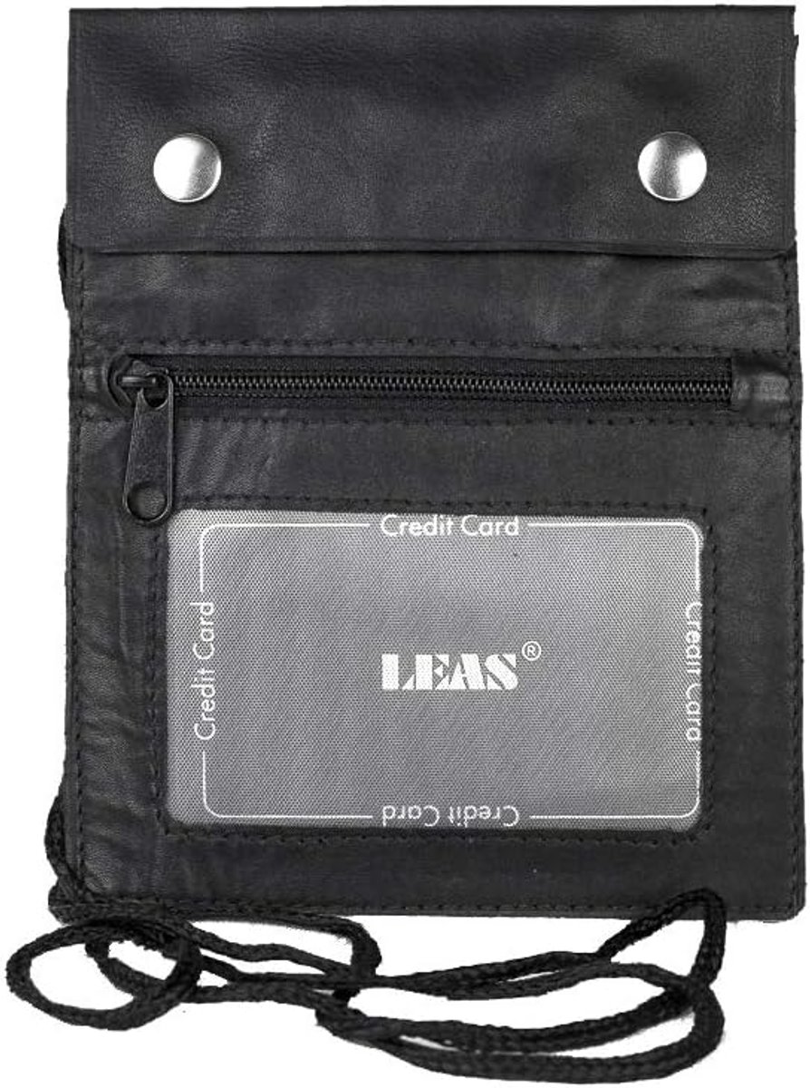 Travel Neck Pouch - Echt leer - Waterdicht - Veilig op reis - ShopVlot