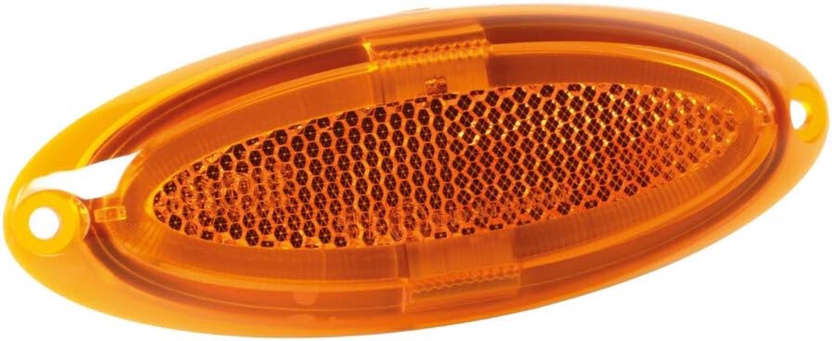 97013 Contourlamp met 4 LED's, oppervlaktemontage, 12/24 V - oranje