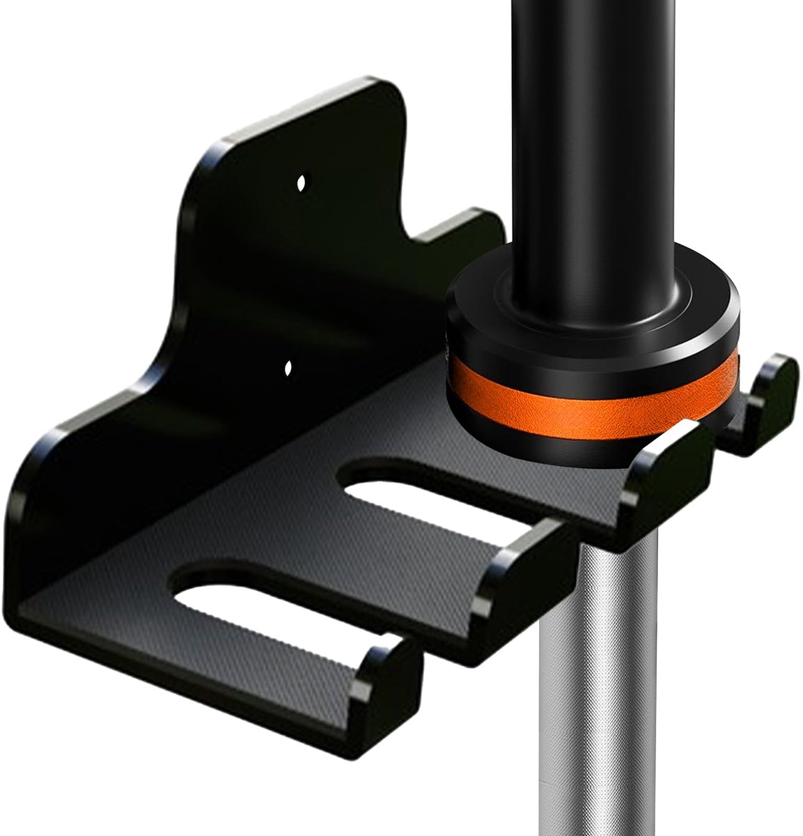 SnelShoppen - Wandgemonteerde Halterhanger voor 33 mm Bar, Olympische Halterhouder, Hangend Halterrek voor Thuisgym, Ruimtebesparend Halterrek, Ideaal