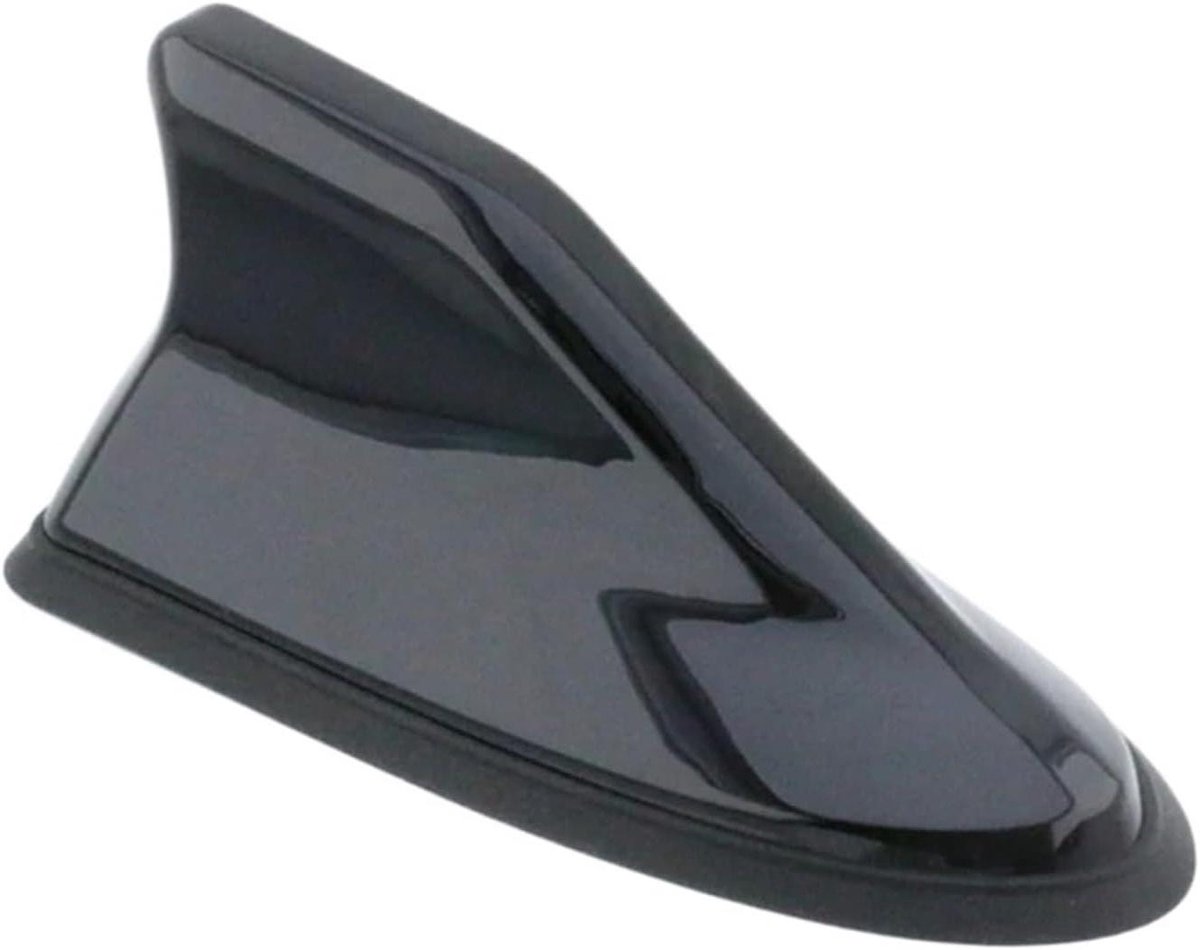 Haaienvin Antenne - Auto Antenne Cover - Signaal Verbeteren - Koolstofvezel Materiaal - 164 mm Lengte - Zwart