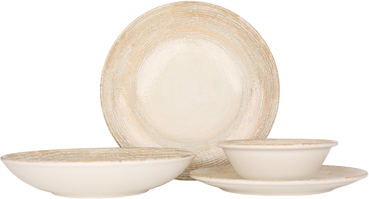 Bonna serviesset - Patera - 24 delig - 6 persoons - Porselein