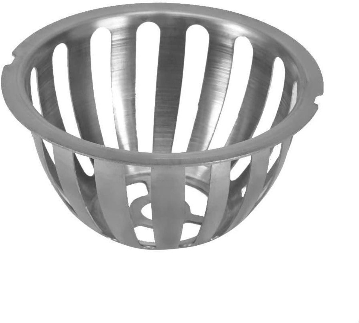 Dakgoot Afvoer - Waterafvoer Roosters - Buitenruimte Schoon - Anti-verstopping Ontwerp - 100mm - Zilver