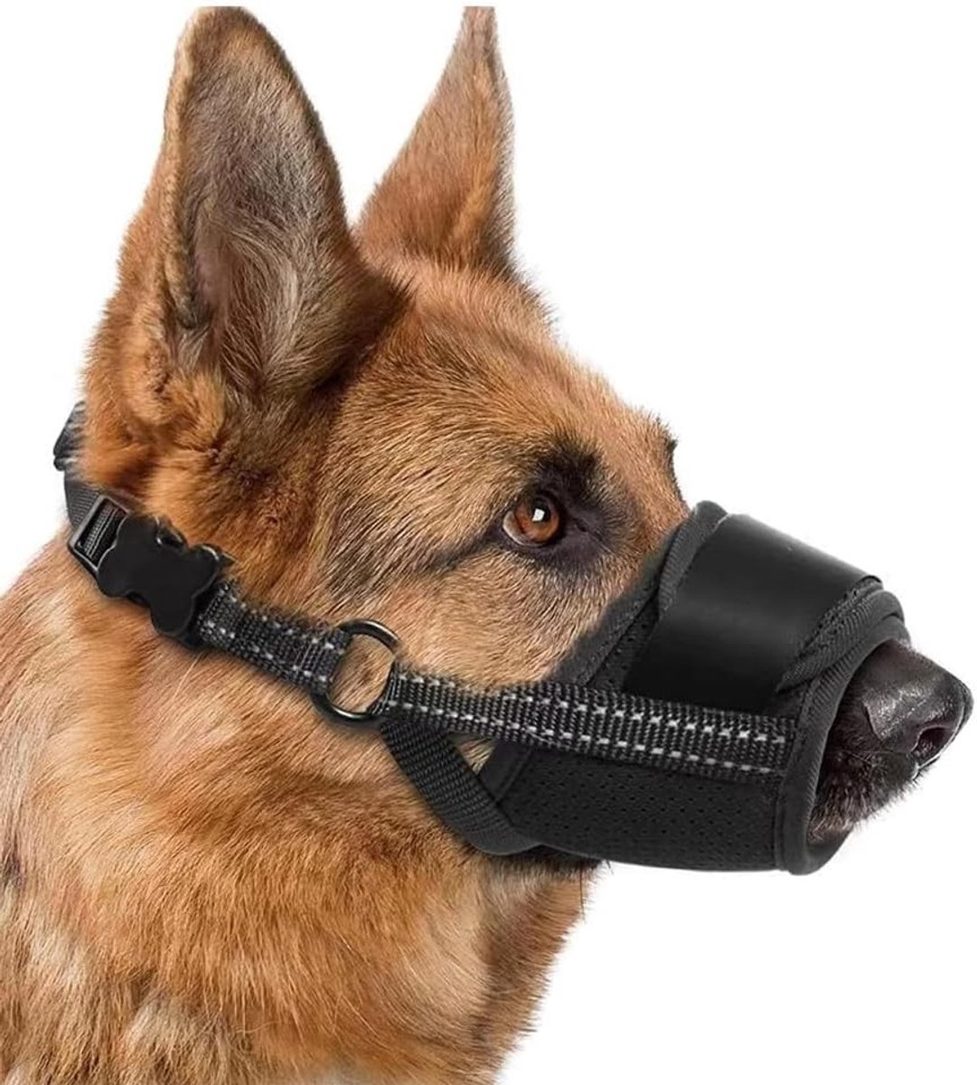 Muilkorf voor honden S - ademend mesh - verstelbaar en comfortabel - ideaal voor training - ShopVlot